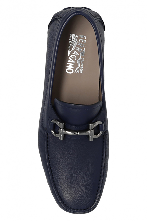 Salvatore ferragamo hot sale blue shoes